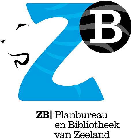 Logo ZB|Planbureau en Bibliotheek van Zeeland